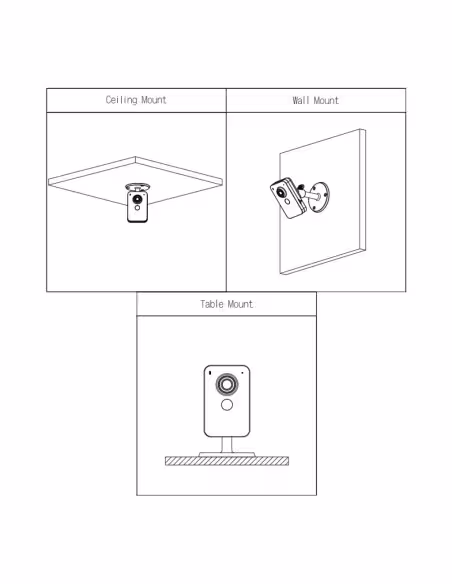 Acquistare DAHUA IPC-K1430K-STW C4K-P - Cubo IP H265 4MP DN IR30m 2.8mm SD 12V Ingresso/Uscita MIC/Altoparlante PoE WiFi