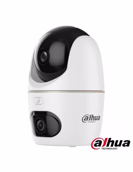 Acquistare DAHUA IPC-HPT1339DD-STW-3E2 Cubo PT IP DUAL-LENS H265 3M+3M DN LED30m/IR30m 3.6mm SD 5V MIC/Altoparlante WiFi