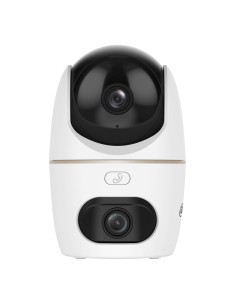 Acheter DAHUA IPC-HPT1539DD-STW-5E2 Cube PT IP à double objectif H265 5M+5M jour/nuit LED 30 m / IR 30 m 3.6mm SD 5 V micro/haut 2