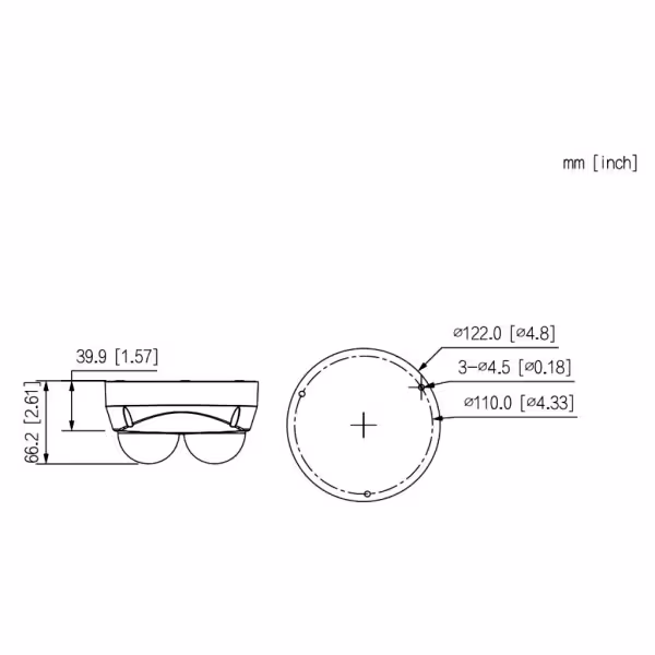 Kaufen DAHUA IPC-HDBW5441F-AS-E2-0280B IP-Kamera zur Personenzählung H265 Multisensor 2x4MP Dual-Directional WDR IR30m 2.8mm IP6