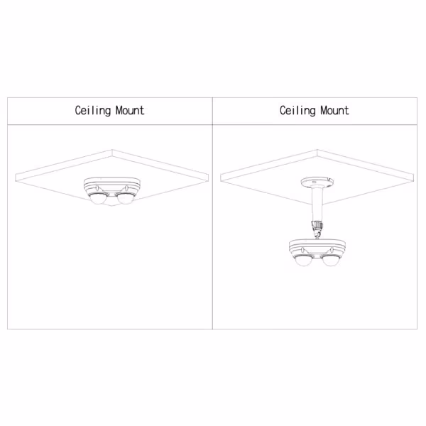 Comprar DAHUA IPC-HDBW2449F-AS-E2-IL-0280B Cámara IP H265 2x4MP Dual-Directional WDR Iluminación Dual LED20m/IR30m 2.8mm IP67 IK
