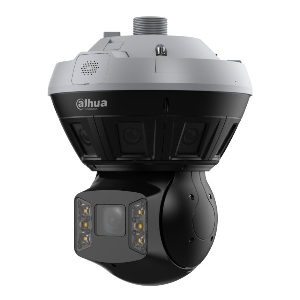 Acheter DAHUA PSDW8852S-A180-D440-ATC panoramique 180º 8M multisenseur (4x2M) + dôme PTZ IP 4M H265 LED 100 m / IR 150 m 40X IP6