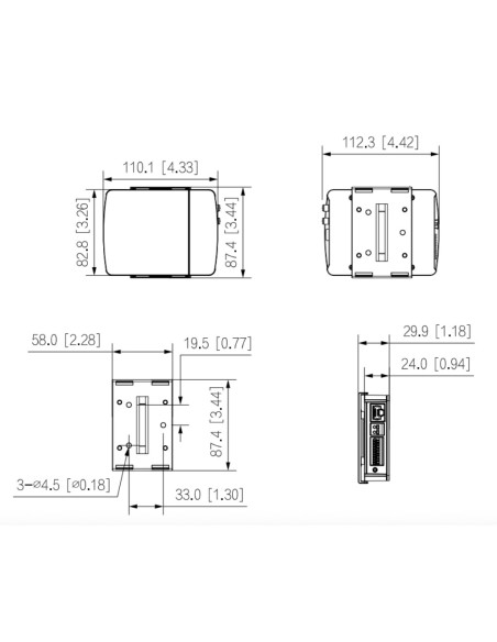 Kaufen DAHUA IPC-HUM8241E-E1-L5 Mini-IP-Kamera H265 Pinhole 2M WDR 2.8mm Audio Ein-/Ausgänge + KI-Haupteinheit