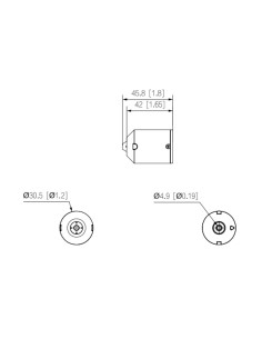 Comprar DAHUA IPC-HUM8441E-E1-L1 Minicámara IP H265 Pinhole 4M WDR 2.8mm AUDIO E/S + Unidad principal AI 2