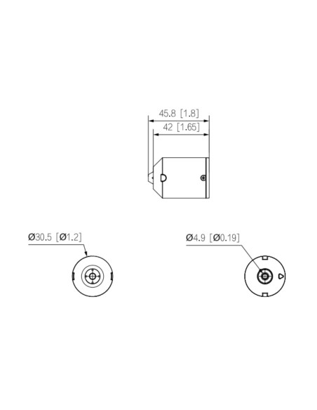 Kaufen DAHUA IPC-HUM8441E-E1-L1 Mini-IP-Kamera H265 Pinhole 4M WDR 2.8mm Audio Ein-/Ausgang + AI-Haupteinheit