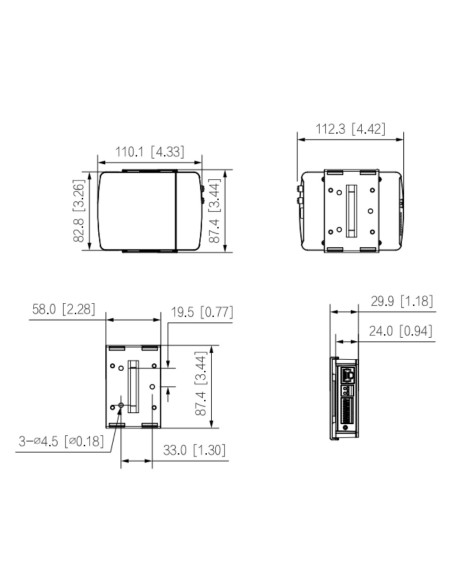 Kaufen DAHUA IPC-HUM8441E-E1-L1 Mini-IP-Kamera H265 Pinhole 4M WDR 2.8mm Audio Ein-/Ausgang + AI-Haupteinheit