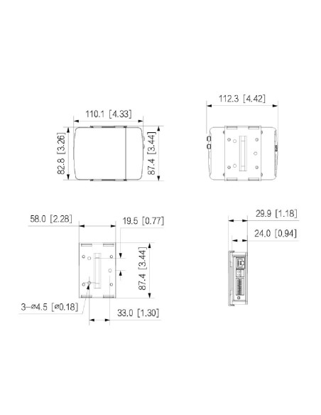 Kaufen DAHUA IPC-HUM8441E-E1-L4 Mini-IP-Kamera H265 Pinhole 4M WDR 2.8mm Audio Ein-/Ausgang + KI-Haupteinheit