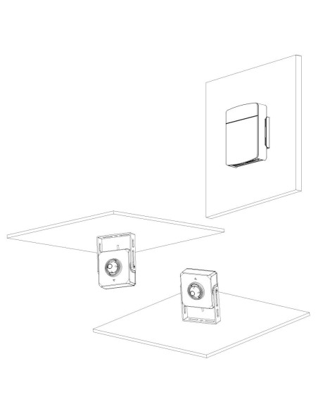 Acquistare DAHUA IPC-HUM8441E-E1-L4 Minicamera IP H265 Pinhole 4M WDR 2.8mm AUDIO I/O + Unità principale AI