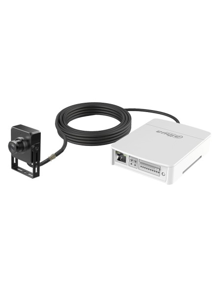Acheter DAHUA IPC-HUM8441-E1-L5 mini-caméra IP H265 pinhole 4M jour/nuit WDR 2.8mm IVS audio E/S + unité principale IA