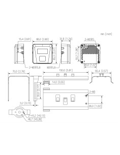 Kaufen DAHUA IPC-HUM8531M-V-LED-0360B Mini-IP-Kamera H265 5M Makro für Zählerablesungen WDR Starlight 3.6mm IP67 MIC 2