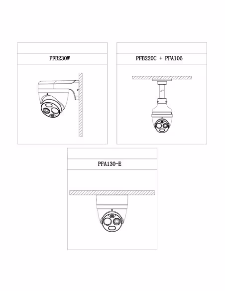 Kaufen DAHUA TPC-DF1241-B7F8-DW-S8 Dual-IP-Thermodom 256*192 7mm + 4MP 8mm IP67 12V PoE