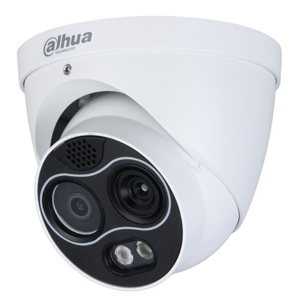 Comprare DAHUA TPC-DF1241-B7F8-DW-S2 Dome termico IP DUAL 256*192 7mm + 4M 8mm IP67 12V PoE