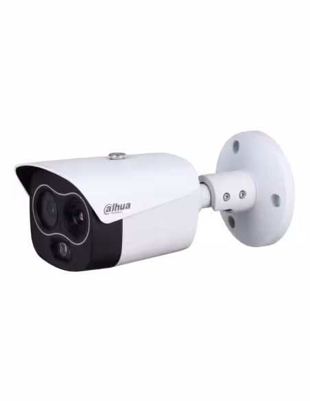 Acheter DAHUA TPC-BF1241-B10F12-DW-S8 Caméra thermique IP DUAL 256*192 10mm + 4M 12mm IP67 12V PoE