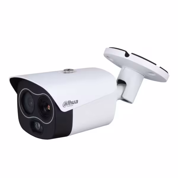 Acheter DAHUA TPC-BF1241-B10F12-DW-S8 Caméra thermique IP DUAL 256*192 10mm + 4M 12mm IP67 12V PoE