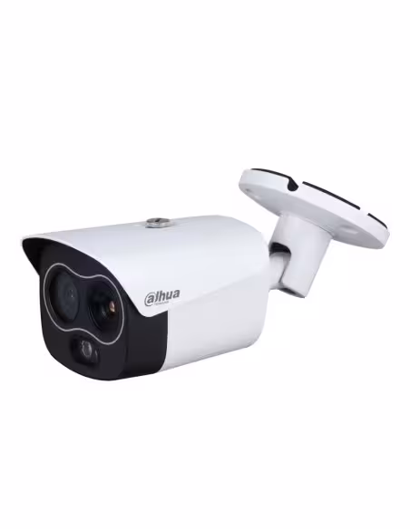 Acheter DAHUA TPC-BF1241-B10F12-DW-S8 Caméra thermique IP DUAL 256*192 10mm + 4M 12mm IP67 12V PoE