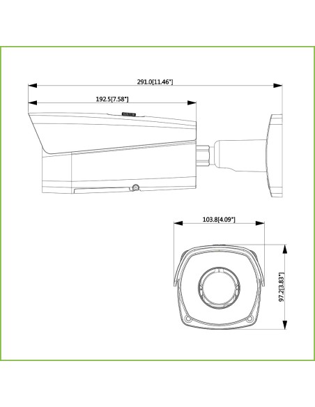 Comprar DAHUA TPC-BF5401-B35 Cámara Térmica IP 400*300 35mm IP67 12V PoE AUDIO E/S
