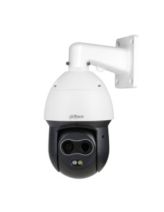 Acheter DAHUA TPC-SD2221-B3F4 Dôme PTZ hybride IP thermique IA 256*192 3.5mm + 2M 4mm IP66 12V PoE+ AUDIO E/S