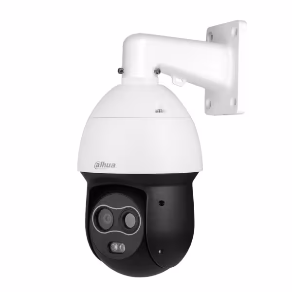 Acquistare DAHUA TPC-SD2241-B3F4-DW-S2 Dome PTZ ibrido IP termico 256*192 3.5mm + 4M 4mm IP66 12V PoE+ AUDIO I/O AI