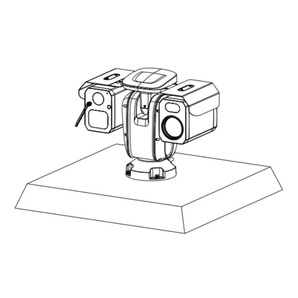 Comprar DAHUA TPC-PT8441D-BM100-AC Cámara Térmica PT IP DUAL 400*300 100mm + 4M 6-336mm IP66 Anticorrosión AI