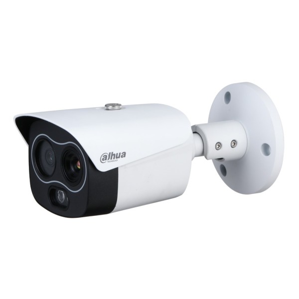 Acheter DAHUA TPC-BF1241-TB7F8-DW-S8 Caméra thermographique IP DUAL 256*192 7 mm + 4M 8 mm IP67 12V PoE AUDIO E/S