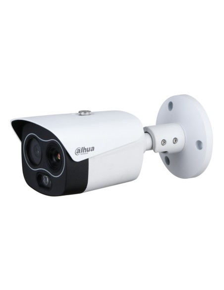 Acheter DAHUA TPC-BF1241-TB7F8-DW-S8 Caméra thermographique IP DUAL 256*192 7 mm + 4M 8 mm IP67 12V PoE AUDIO E/S