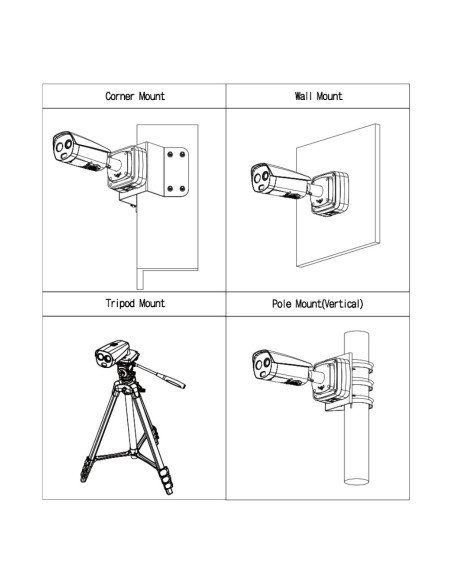 Comprar DAHUA TPC-BF2241-TB3F4-DW-S2 Cámara Termográfica IP DUAL 256*192 3.5mm + 4M 4mm IP67 12V PoE AUDIO E/S