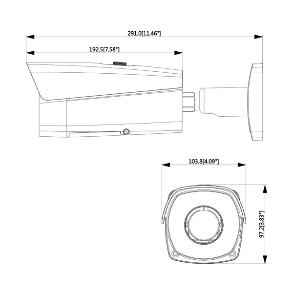 Acheter DAHUA TPC-BF5401-TB7-BC-S2 Caméra thermographique IP 400*300 7.5mm IP67 12V PoE AUDIO E/S
