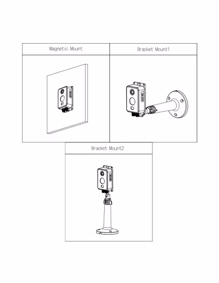 Comprar DAHUA TPC-KF2241-TB2F2-S3 Cámara Termográfica compacta IP DUAL 256*192 2mm + 4M 2mm IP67 12V PoE E/S