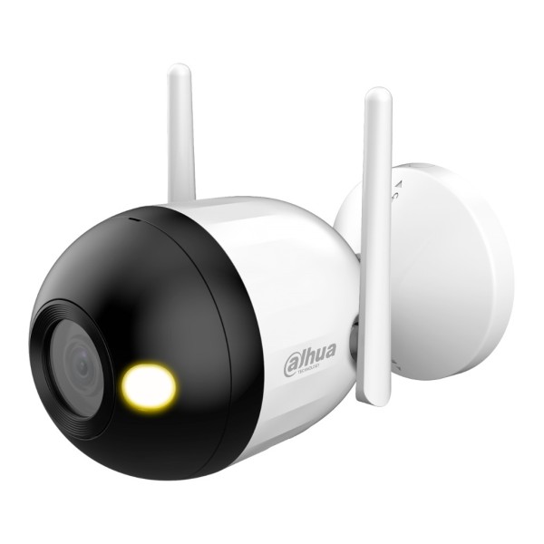 Acheter DAHUA IPC-F2C-LED-0280B caméra IP tubulaire H265 2M FULL COLOR dWDR LED 30 m 2.8mm IP67 micro WiFi IA