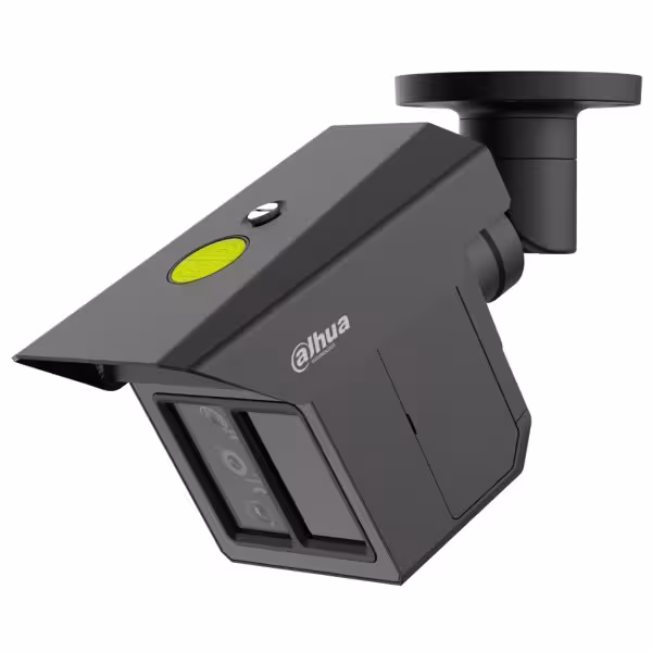 Acquistare DAHUA IPC-MFW5241T2-E3-ASE-B Telecamera tubolare IP H265 3x2M TRIPLE-LENS 3.6/12/25mm per protezione perimetrale 8IR1
