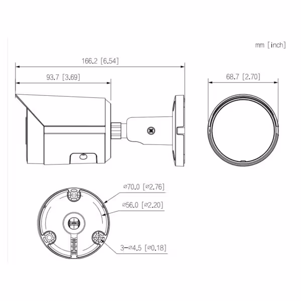 Acquistare DAHUA IPC-HFW2449S-S-IL Telecamera tubolare IP 4M H265 FULL COLOR WDR IVS SMD Illuminazione Dual LED30m/IR30m 2.8mm I