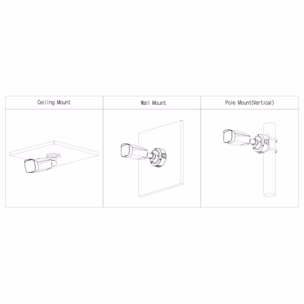 Comprare DAHUA IPC-HFW3449T1-AS-PV-0360B-PRO Telecamera tubolare IP WizColor TiOC PRO H265 4M WDR Illuminazione duale LED 50 m /