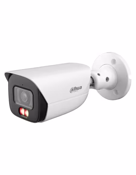 Acheter DAHUA IPC-HFW3449E-S-IL-0280B Caméra tube IP H265 4M WDR Éclairage double LED50m/IR50m 2.8mm IP67 PoE SD MIC IA