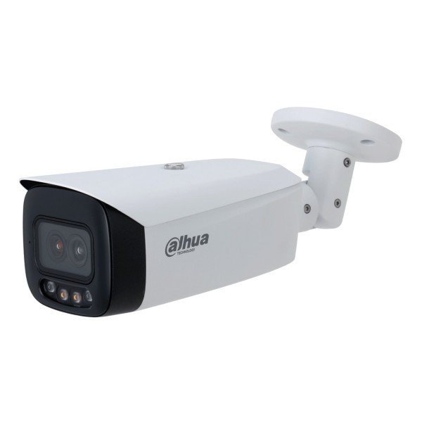Acheter DAHUA IPC-HFW5449T1-ASE-D2 Caméra tubulaire IP H265 4M à double objectif FULL COLOR 2.0 dWDR Starlight IR 50 m / 2 LED 2