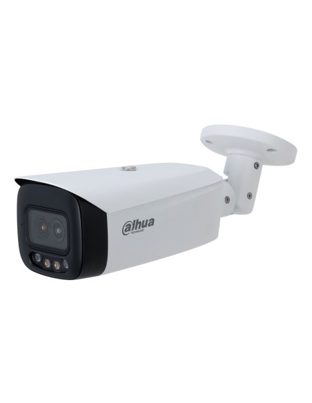 Comprare DAHUA IPC-HFW5449T1-ASE-D2 Tubolare IP H265 4M DUAL-LENS FULL COLOR 2.0 dWDR Starlight IR50m/2LED 2.8mm IP67 ePoE AUDIO