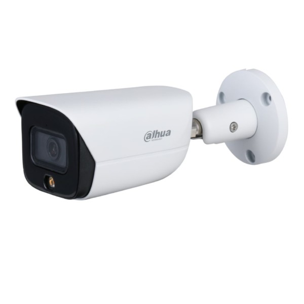 Acquistare DAHUA IPC-HFW3549E-AS-LED-0360B Tubolare IP H265 5M FULL COLOR WDR IVS SMD LED30m 3.6mm IP67 PoE SD MIC AUDIO I/O AI