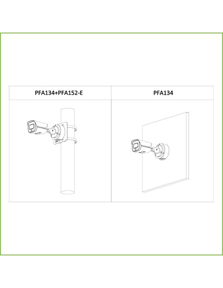 Comprar DAHUA IPC-HFW3549E-AS-LED-0360B Tubular IP H265 5M FULL COLOR WDR IVS SMD LED30m 3.6mm IP67 PoE SD MIC AUDIO E/S AI