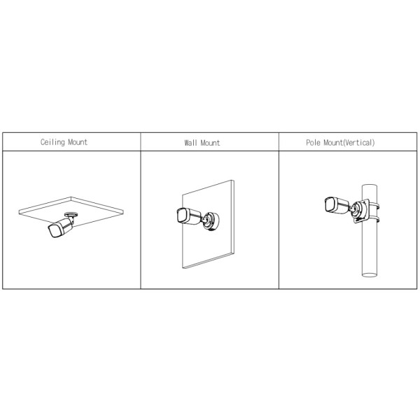 Acquistare DAHUA IPC-HFW2649TL-S-LED-0280B-PRO Telecamera tubolare IP WizColor PRO H265 6M WDR LED 50 m 2.8mm IP67 PoE MIC AI