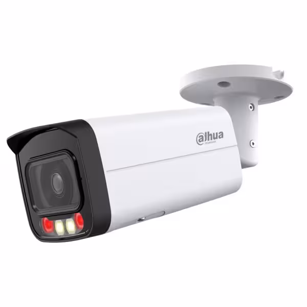 Kaufen DAHUA IPC-HFW2849T-AS-IL-0360B Röhrenförmige IP-Kamera 8MP H.265 Full Color WDR Duale Beleuchtung LED 50 m / IR 60 m 3.6m