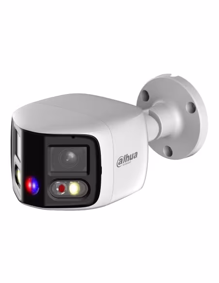 Comprar DAHUA IPC-PFW3849S-A180-AS-PV-0280B Tubular IP H265 2x4M TiOC 2.0 DUAL-LENS SPLICING WDR140dB LED20m/IR25m 2.8mm IP67 Po