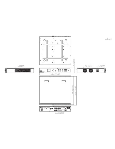 Acheter DAHUA NVD1205DU-4I-8K Décodeur IP pour 12 moniteurs 12x HDMI 108ch@1080P 3ch@8K H.265 2HDMI 2DP E/S