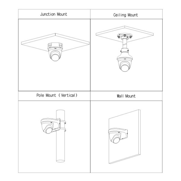 Kaufen DAHUA IPC-HDW1230DT-STW Mini-Dome-IP-Kamera H.265 2 MP Tag/Nacht SMART dWDR IR 30 m 2.8mm IP67 AUDIO MIC WLAN