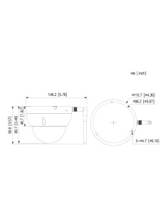Acheter DAHUA IPC-HDBW1230DE-SW Dôme IP H265 2M DN dWDR IR 30 m 2.8mm IK10 IP67 SD WiFi 2