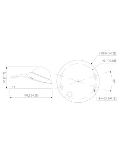 Acheter DAHUA IPC-HDBW2249F-AS-IL-0360B Dôme IP H265 2M FULL COLOR WDR Éclairage double LED30m/IR30m 3.6mm IK10 IP67 PoE MIC AUD 2