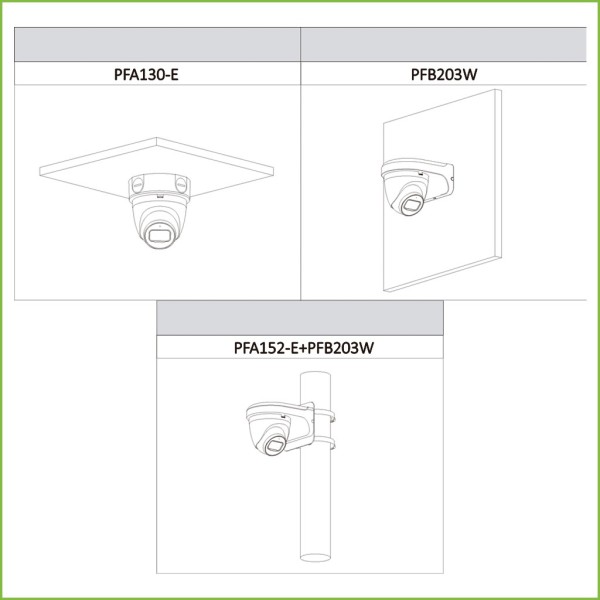 Kaufen DAHUA IPC-HDW2230T-AS-S2-B Mini-Dome-IP H265 2M DN SMART Starlight IVS IR 30 m 2.8mm IP67 PoE SD MIC Farbe Schwarz