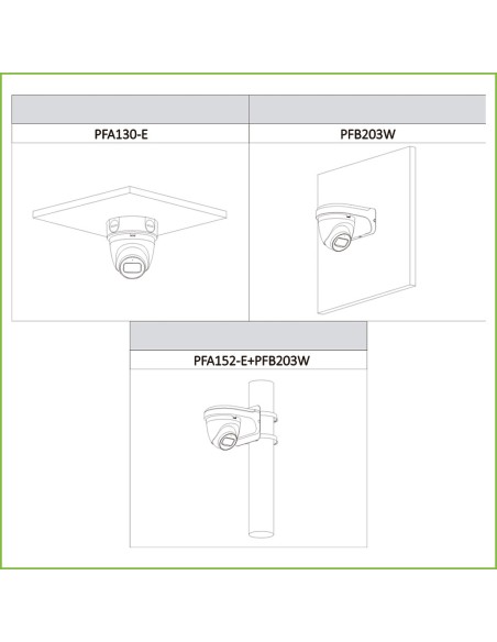 Kaufen DAHUA IPC-HDW2230T-AS-S2-B Mini-Dome-IP H265 2M DN SMART Starlight IVS IR 30 m 2.8mm IP67 PoE SD MIC Farbe Schwarz