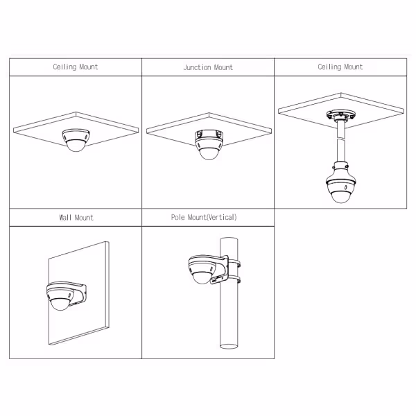 Acheter DAHUA IPC-HDBW2241R-ZS Dôme IP H265 2M WDR Starlight IR 40 m 2.7-13.5VFM IP67 IK10 PoE MIC IA