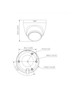 Kaufen DAHUA IPC-HDW2249T-S-IL Mini-Dome-IP 2MP H265 Full Color WDR IVS SMD Duale Beleuchtung LED 30 m/IR 30 m 2.8mm IP67 PoE MI 2