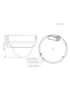 Acheter DAHUA IPC-HDBW3249R-ZS-IL Dôme IP 2M H265 FULL COLOR WDR Éclairage double LED 50 m / IR 50 m 2.7-13.5mm IP67 IK10 PoE MI 2
