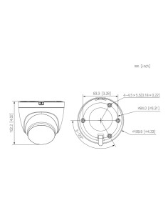 Kaufen DAHUA IPC-HDW1339DA-SW-PV-0280B MiniDome-IP H265 3 MP Duale Beleuchtung LED 30 m/IR 30 m 2.8mm IP67 Mikrofon/Lautsprecher 2